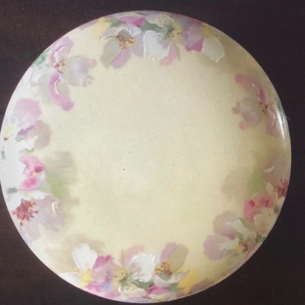 Limoges Floral Plate with Pastel Hues